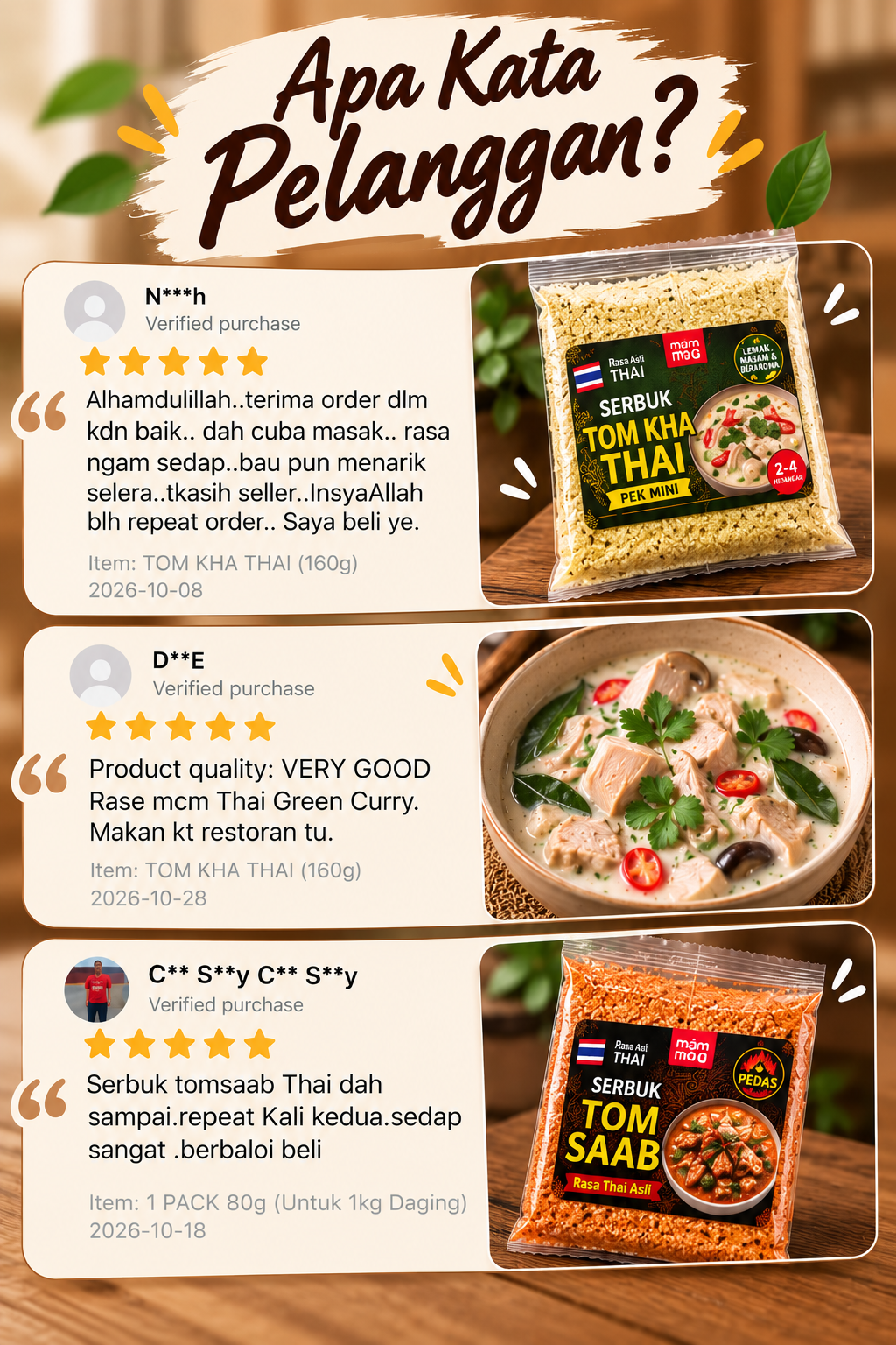 Review pelanggan
